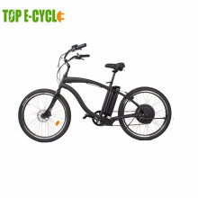 Classic pedelec big power beach cruiser electric 48V electric beach cruiser bicycle for sale